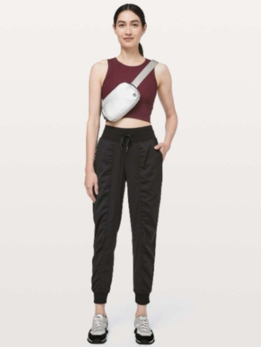 Lululemon Black Dance Studio Jogger Pant Size 4 Drawstring Waist
